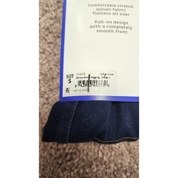 Assets by Spanx Women's Denim Skinny Leggings in Indigo Small - Picture 6 of 6